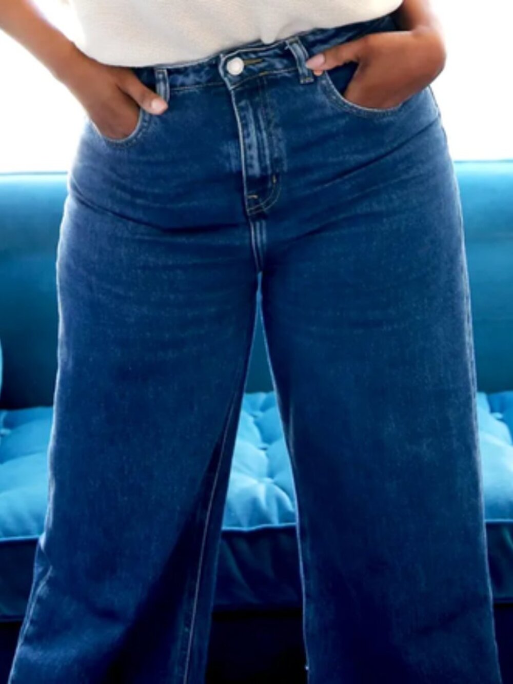 Frank And Oak Nina Wide-Leg Jeans